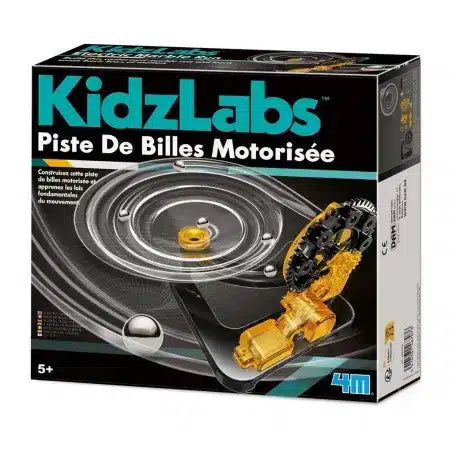 Réalisez une piste de billes électrique de 4 m.