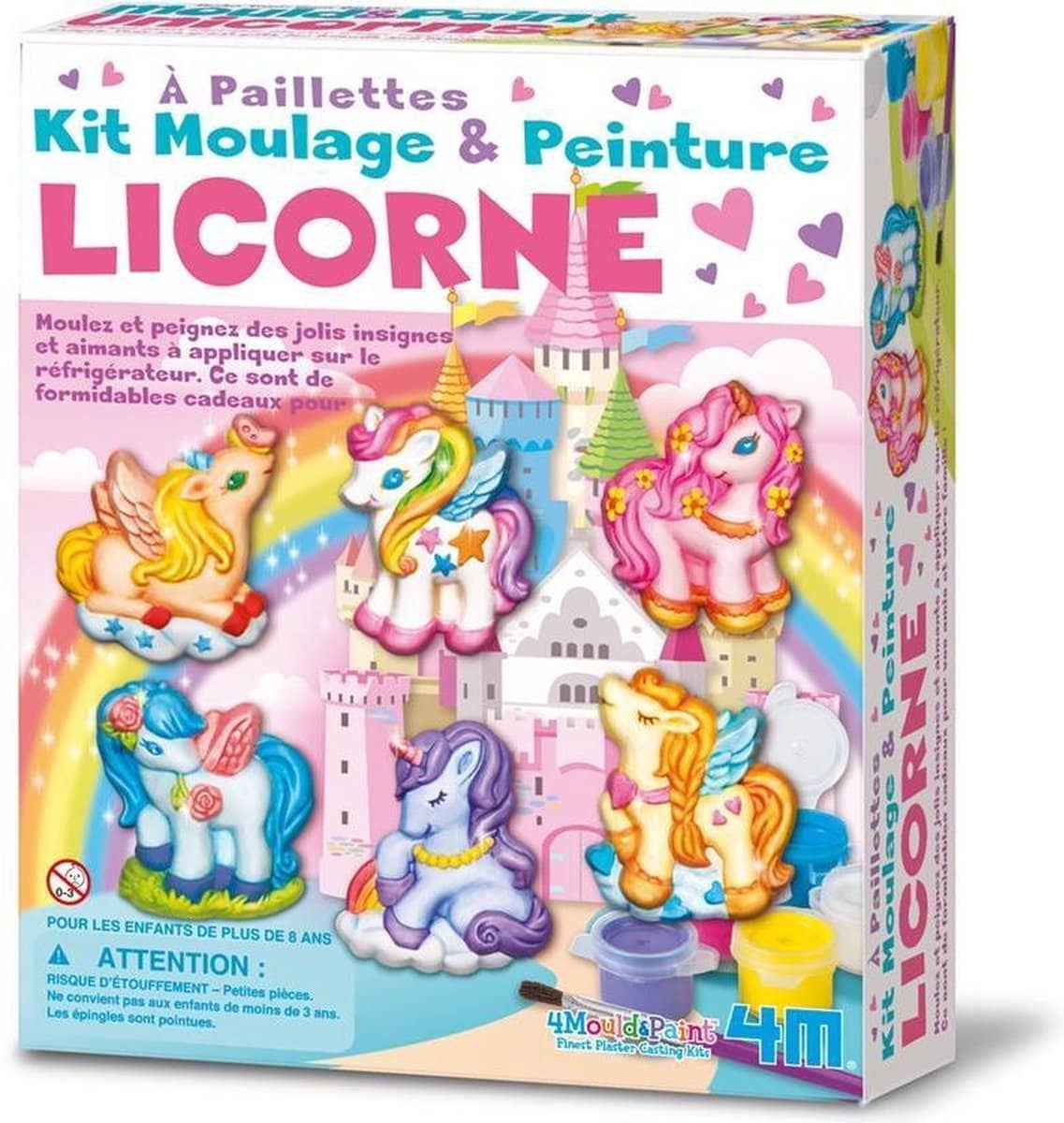 Faire 4 m de licorne avec plâtre et peinture en plâtre