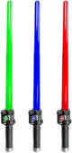 TOI-TOYS AMUNEUR Épée lumineuse extensible avec du son,