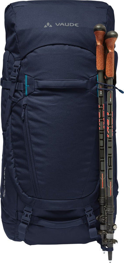 Vaude sac à dos de randonnée sac à dos touristique femme astrum evo 55 + 10 éclipse bleu foncé