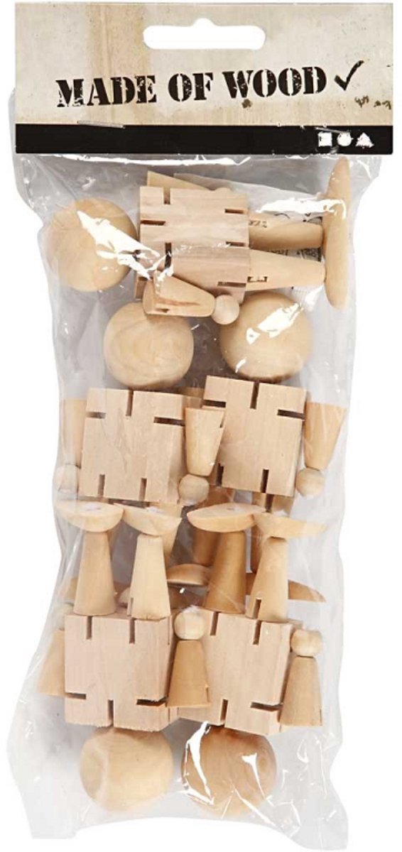 Figurine élastique Creativ company, h: 8 cm, 5 pièces 1 boîte