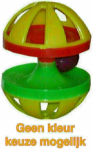 Jouets de rongeurs en plastique avec cloche
