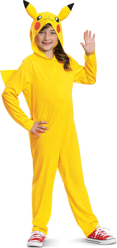Déguisement Pokémon, déguisement pikachu intl, taille s (4-6 ans)