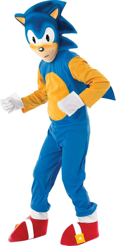 Rubis - costume sonic deluxe enfants (taille s)