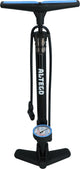 Pompe à vélo Altego + manomètre - 11 bar 160 psi - pompe à pied avec tuyau de pompe 75 cm - pour valves Dunlop, Presta et Schrader - embouts adaptateurs multiples