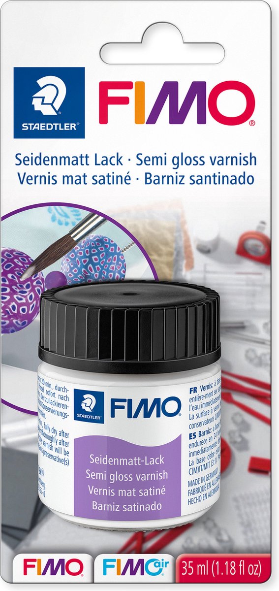 Vernis Fimo semi-brillant - blister