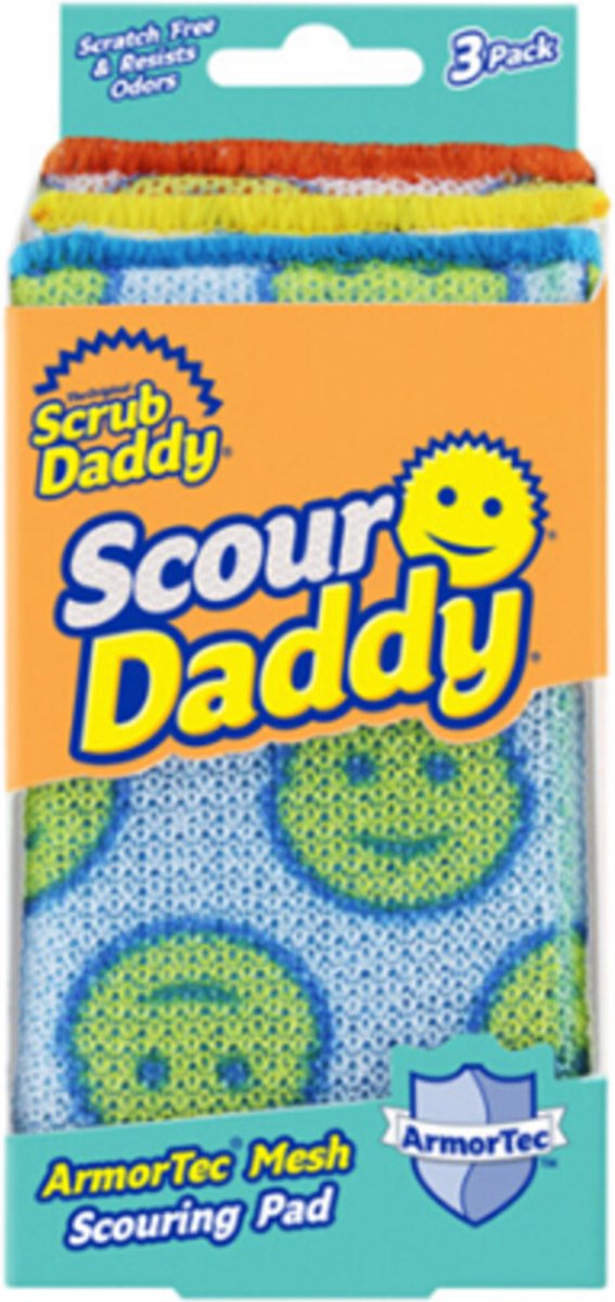 Scrub Daddy éponge à récurer 3 pièces