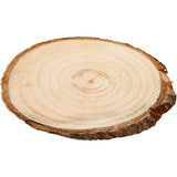Disque en bois avec écorce Creativ company, dimension 9,5x6 cm, épaisseur 6 mm, 12 pièces 1 boîte - afbeelding 1