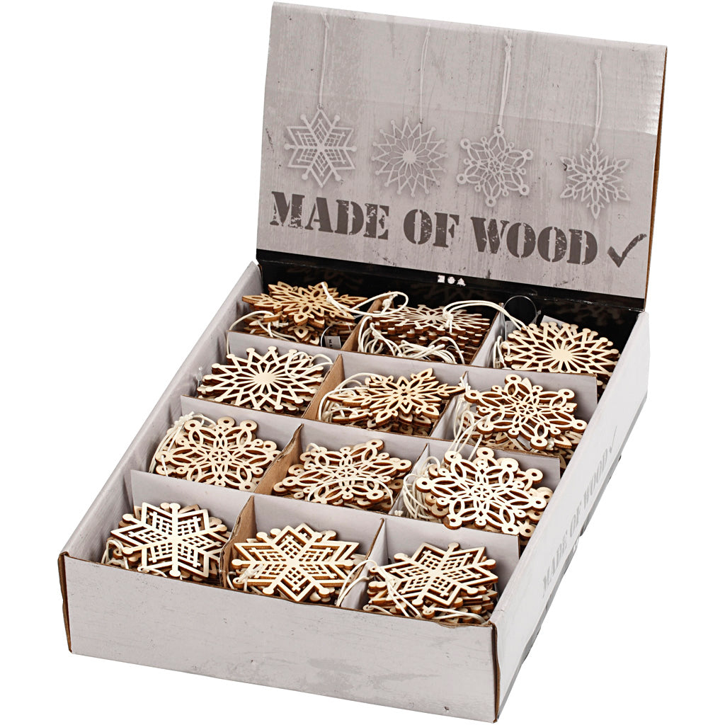Ornements Creativ company, d 7 cm, épaisseur 0,3 cm, 200 pièces 1 boîte