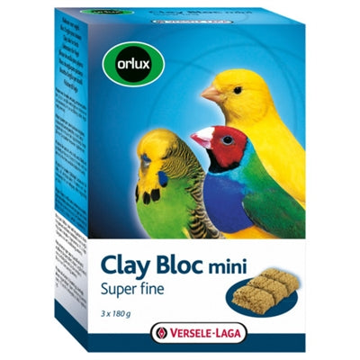 Orlux Clay Block Mini Canary Parkeet Tropical Birds