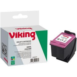 Cartouche d'encre od hp cc644ee cyan magenta jaune