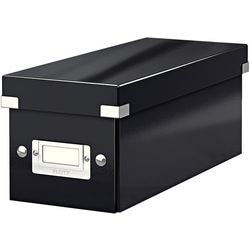Boite CD click store leitz noir
