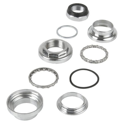 cartouche de tête sphérique 1 pouce (22,4 30,2 26,4mm) chrome