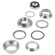 cartouche de tête sphérique 1 pouce (22,4 30,2 26,4mm) chrome