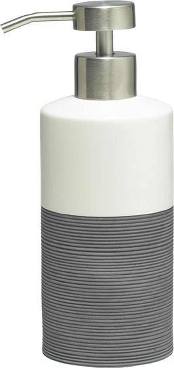 Distributeur de savon Sealskin doppio 325 ml sur pied - gris