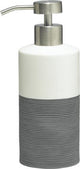 Distributeur de savon Sealskin doppio 325 ml sur pied - gris