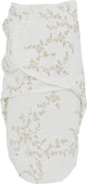 Couverture d'emmaillotage Meyco pour bébé branches - sable - 0-3 mois - 1,0 tog