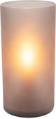 Lampe de table Eglo géo - e14 - 20 cm - gris noir fumé