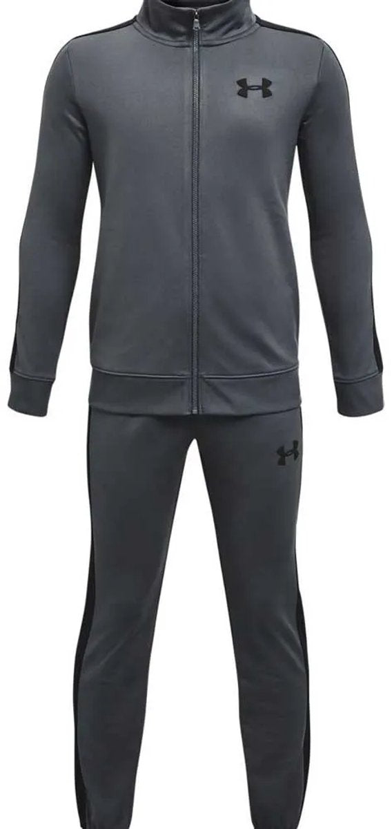 Under Armour UA Rival Knit Survêtement-Gris Survêtement Garçons - Gris Pitch - Noir