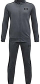 Under Armour UA Rival Knit Survêtement-Gris Survêtement Garçons - Gris Pitch - Noir