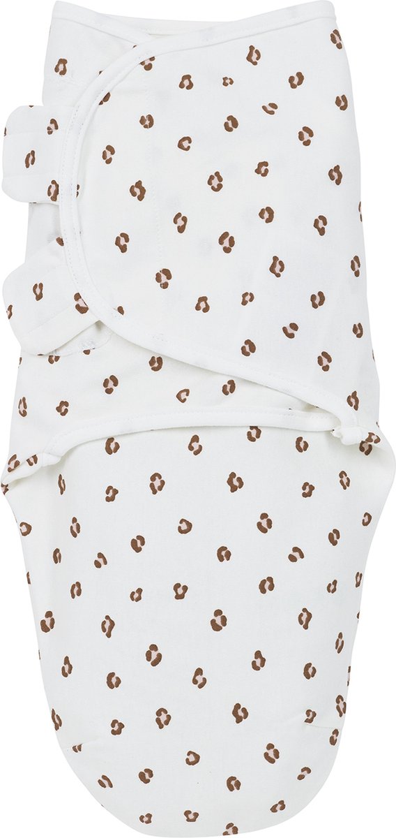 Couverture d'emmaillotage Meyco pour bébé mini panthère - rose tendre - 0-3 mois - 1,0 tog
