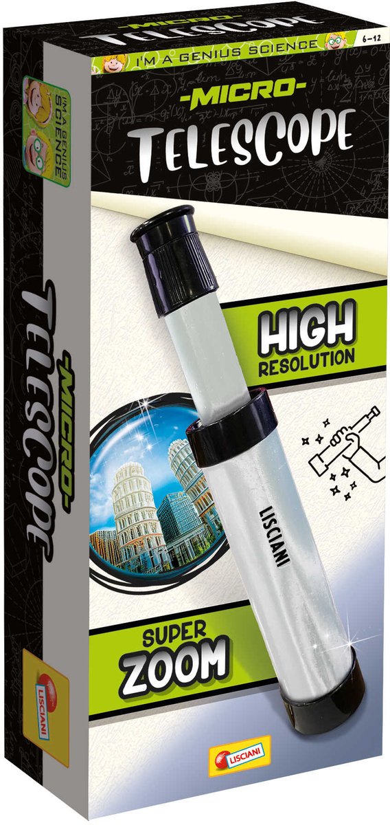 Microtélescope Lisciani i4m Genius en vitrine 12