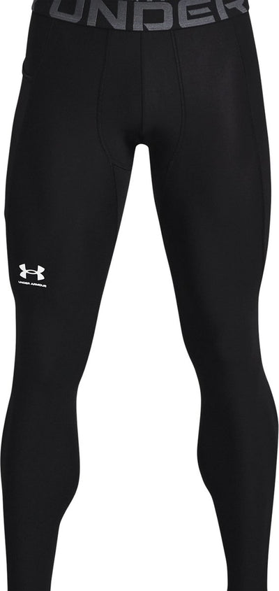 Under Armour UA HG Armour Leggings-BLK Pantalon de sport pour hommes - Noir - Blanc