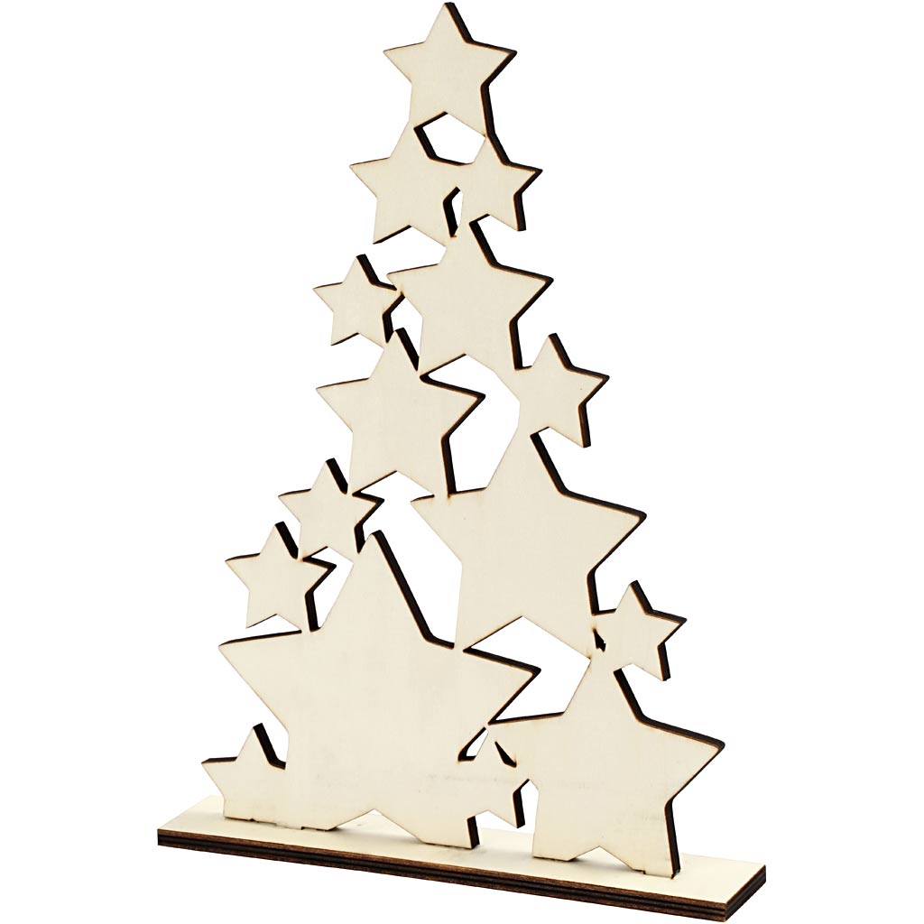 Arbre de Noël en bois