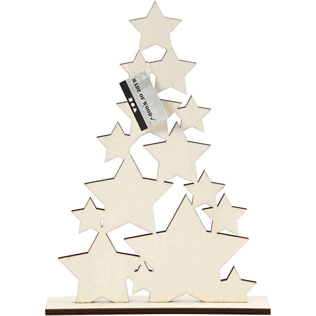 Arbre de Noël en bois