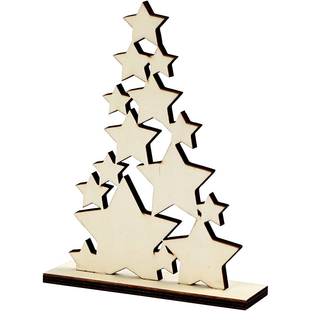 Arbre de Noël en bois