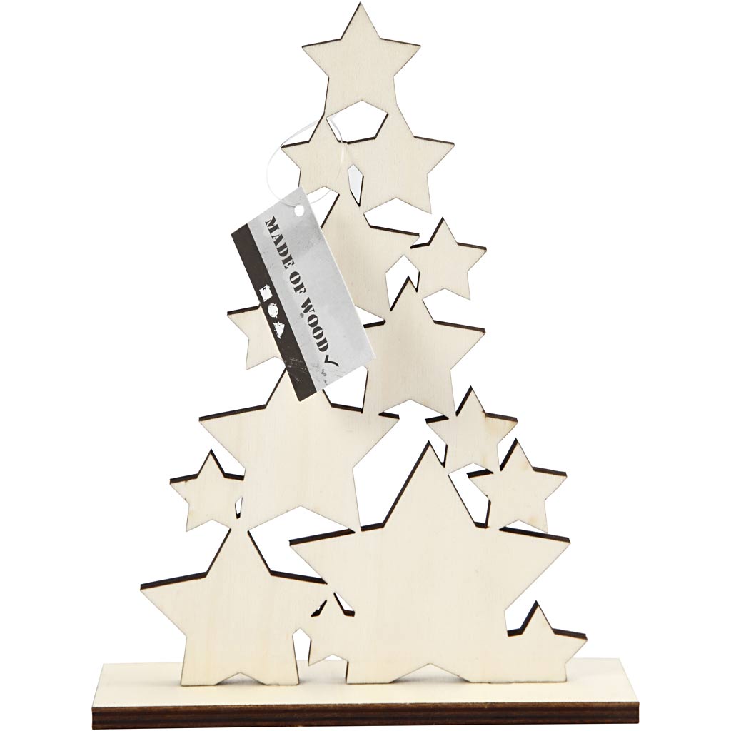 Arbre de Noël en bois
