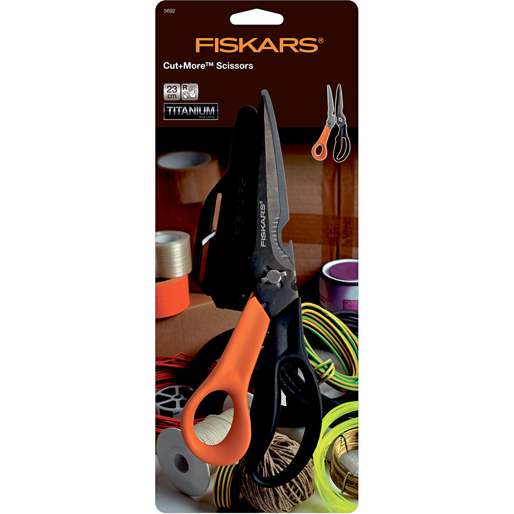 Ciseaux multifonctions Fiskars, L: 23 cm, 1 pièce