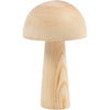 Creativ Company Champignon en bois, 14 cm