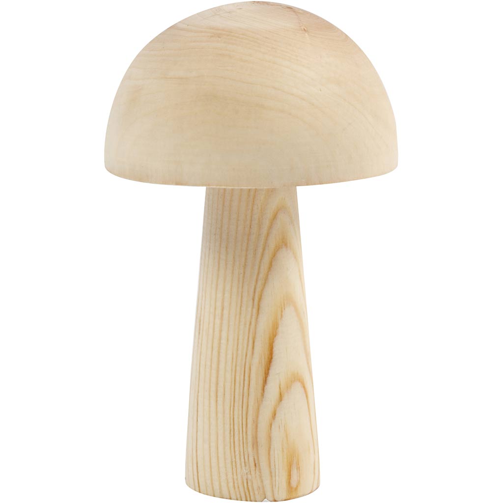Creativ Company Champignon en bois, 14 cm