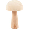 Creativ Company Champignon en bois, 14 cm