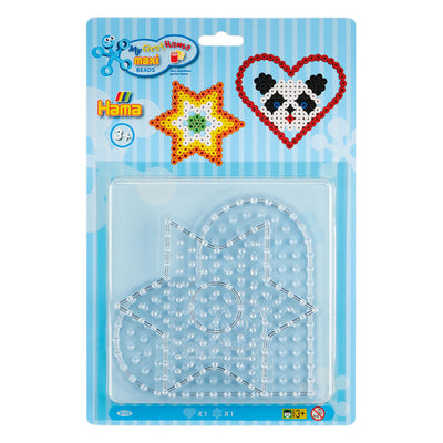 Hama Iron Perle Plates Maxi Heart and Star