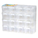 Coffret de rangement Hama Iron Beads avec 16 boîtes de rangement