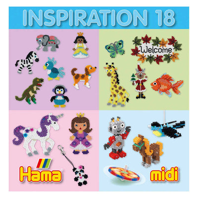 HAMA MIDI String Beads Inspiration Booklet numéro 18