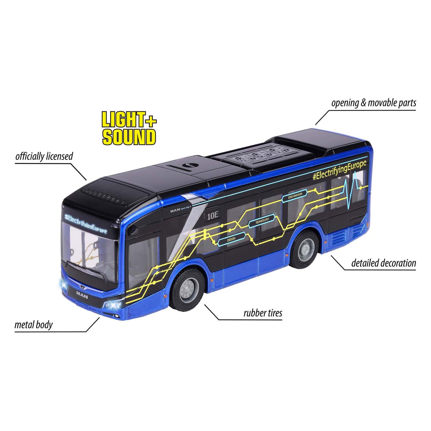 10e bus de la ville de Majorlette Man Lion