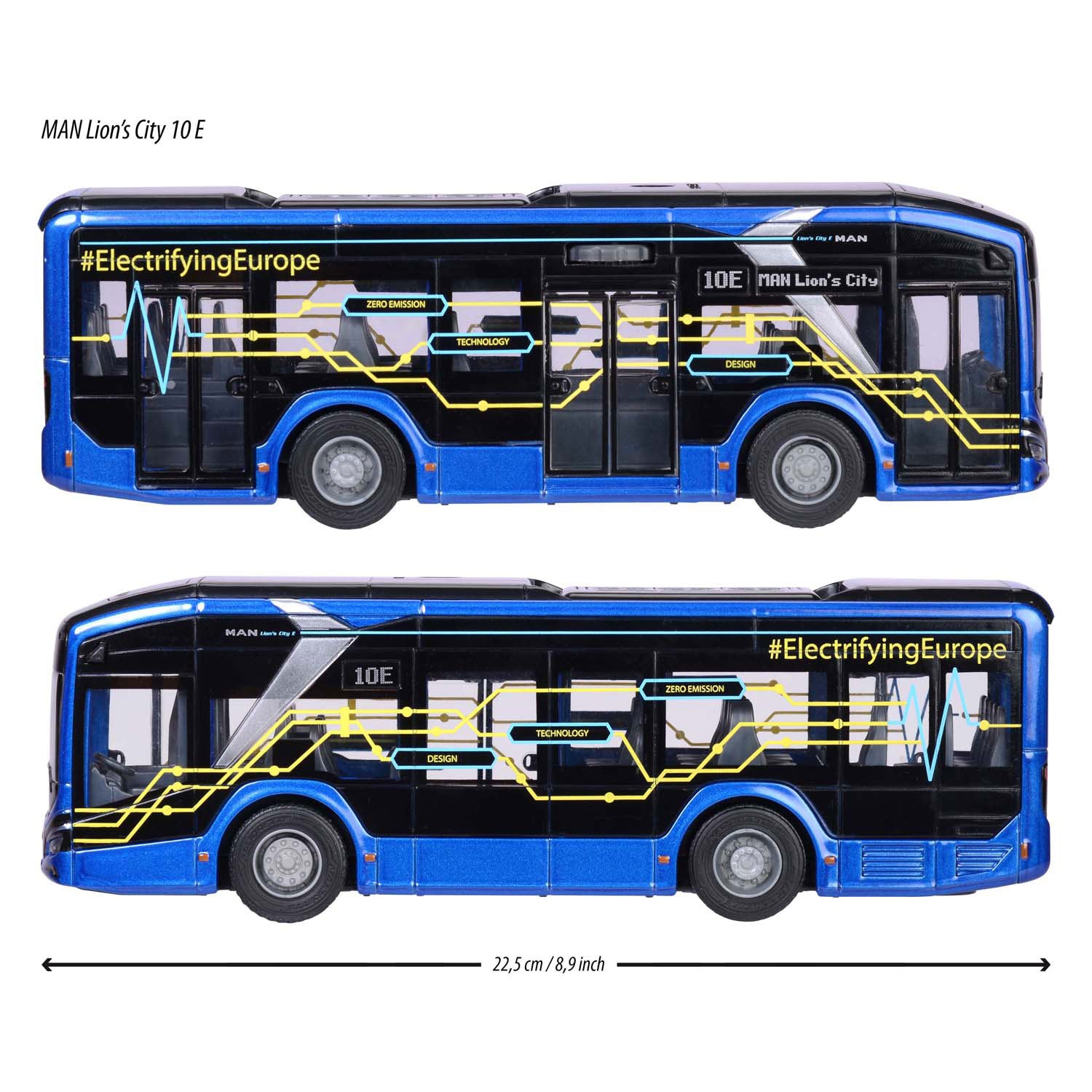 10e bus de la ville de Majorlette Man Lion