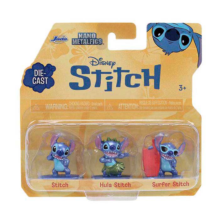 Jada Toys Jada Stitch Mini figurines, 3 parties.