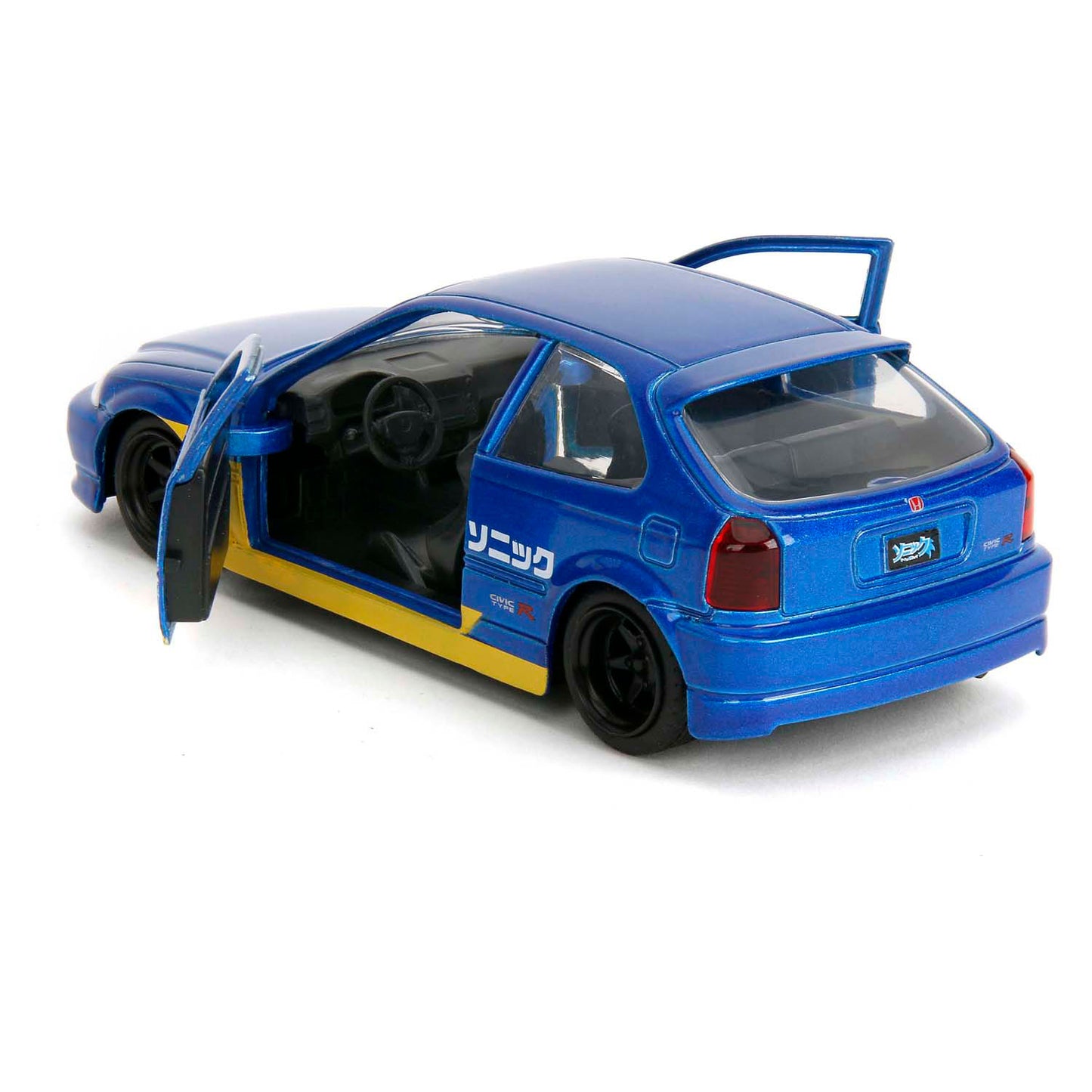 Jada jouets jada sonic 1997 honda civic type-r 1:33