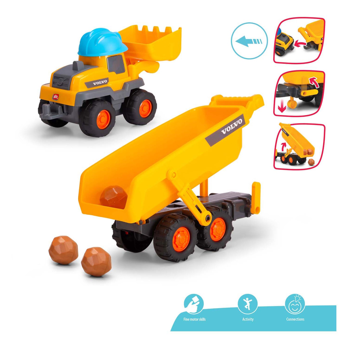 Camion de remorque Dickie ABC Tracey