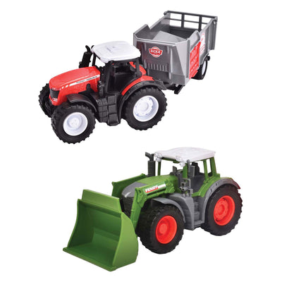 Ensemble de tracteurs agricoles Dickie, 2 pièces.