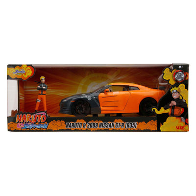Jada jouets jada naruto 2009 nissan gt-r 1:24