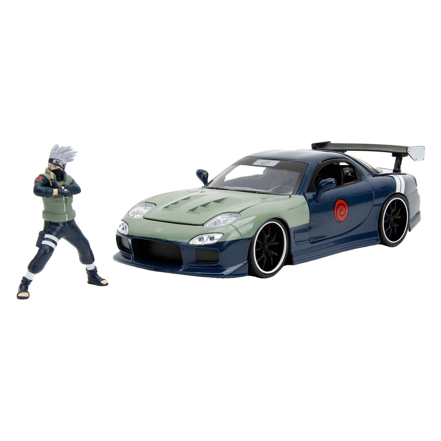Jada jouets jada naruto 1993 mazda rx-7 1:24