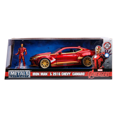 Jada jouets jada marvel ironman 2016 chevy camaro ss 1:24