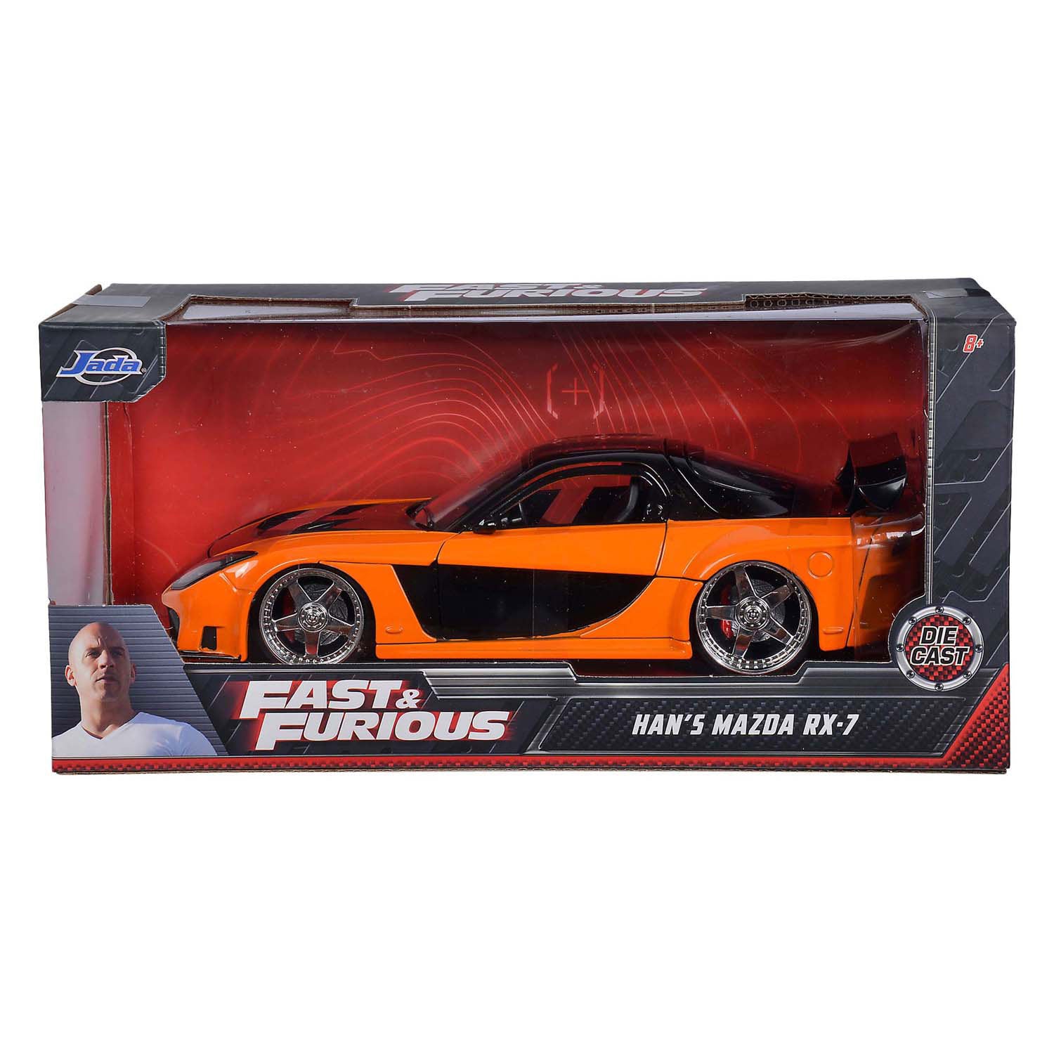 Jada jouets jada fast furious mazda rx-7 1:24