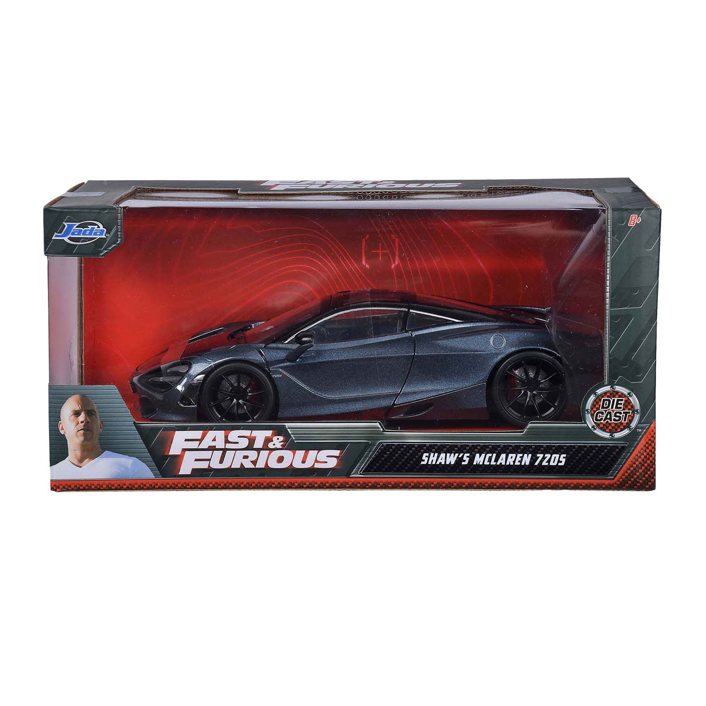 Jada jouets jada fast furious shaw's mclaren 720s 1:24