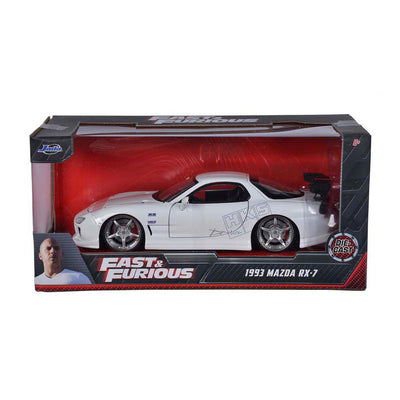 Jada jouets jada fast furious 1993 mazda rx-7 1:24